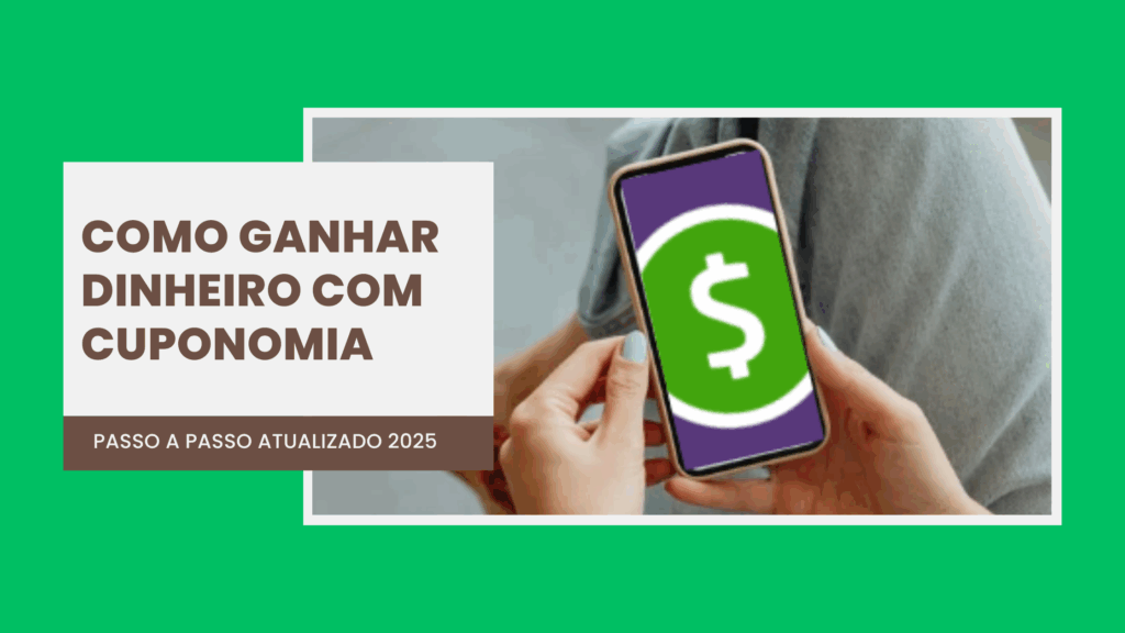 ganhar dinheiro com Cuponomia